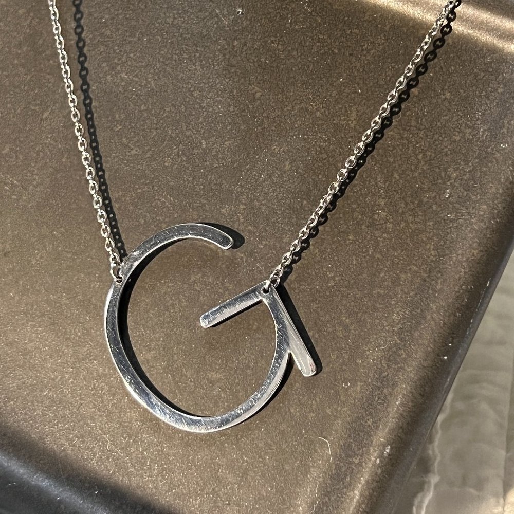 "G" necklace